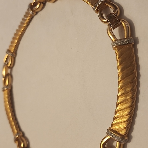 Vintage Ciro Gold Plated Choker - Picture 2 of 6